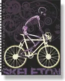 Тетрадь в клетку Idea, Skeleton, 48 листов, в ассортименте