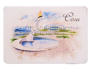 Магнит картон Олимпийский парк (Сочи) (МК/501/001)