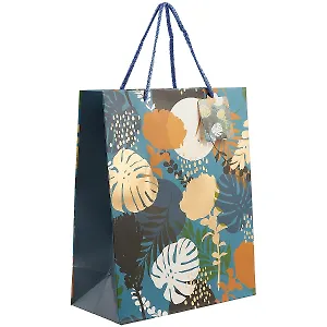 Подарочный пакет «Tropic leaves», А4
