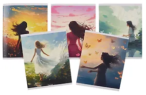 Тетрадь 48л кл. "Безмятежность" мел.картон, ассорти