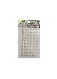 Набор д/творчества Стразы-жемчужины молочные (1461-7) (60шт)