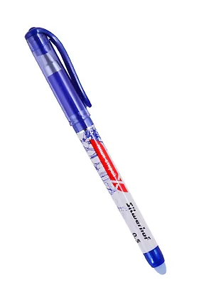 Ручка гелевая Silwerhof, пиши-стирай синяя 0,7 мм 250844