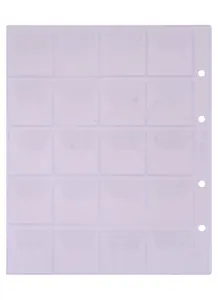 Комплект листов для монет