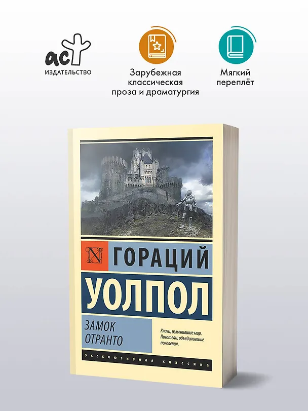 Книга Замок Отранто (Гораций Уолпол) — 4