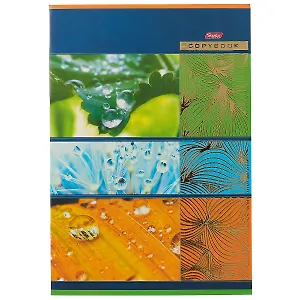 Тетрадь в клетку Hatber, "Капельки", А4, 96 листов, в ассортименте