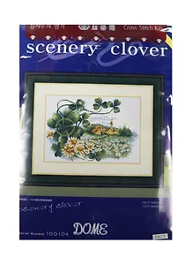 Набор для вышивания, DOME, Клевер, 35*25, (100106(14)