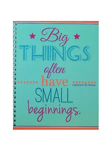 Тетрадь в клетку BG, "Правильные слова", 80 листов, в ассортименте