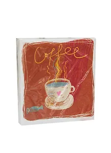 Картина канвас 20х20 (Кухня - чашка кофе) (6011-12-P015)