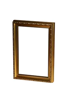 Рама 21*30 пластиковая, цв. золотой, Двуреченский