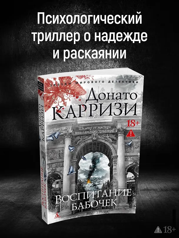 Книга Воспитание бабочек (Донато Карризи) — 6
