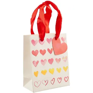 Пакет А6 14,5*11,5*6 "Little hearts" жен., бум.мат.ламинат