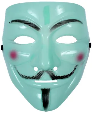 Маска Анонимуса (Гая Фокса). Цвета в ассортименте 2903726