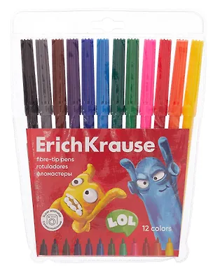 Фломастеры 12цв 3111140