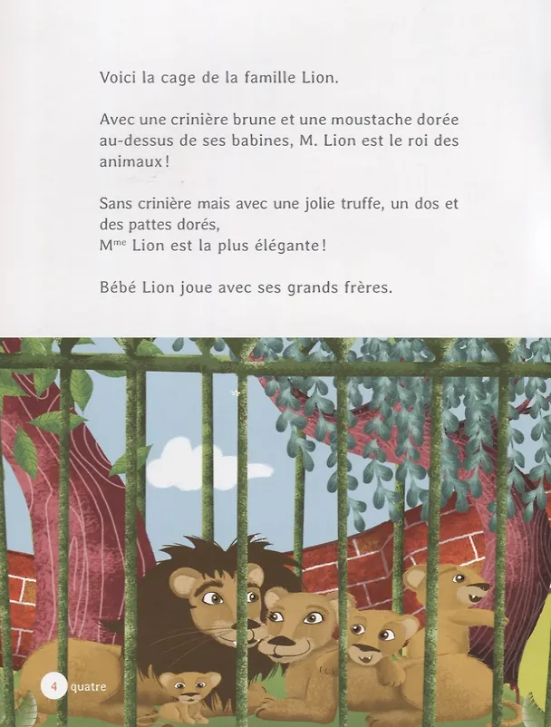 Книга Mystere au zoo de Karapo. Niveau A1 () — 3