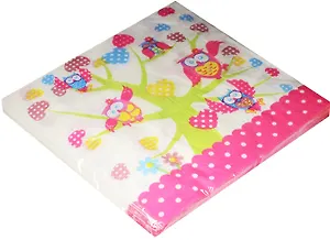 Салфетки (20шт/уп) Совы на дереве (11-01662-L17)