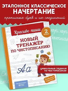 Новый тренажёр по чистописанию. 2 класс