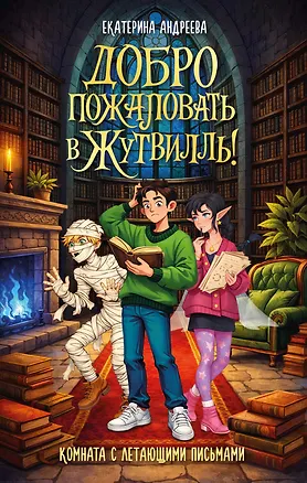Книга Добро пожаловать в Жутвилль! Комната с летающими письмами (Екатерина Андреева)