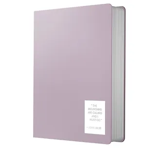 Записная книжка А6+ 136л кл. "NUANCES. Эустома" 7БЦ, иск.кожа, нашивка, скругл.углы, ляссе 3126010