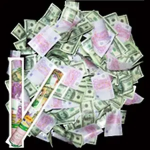 Пневмохлопушка в металлической тубе Денежный взрыв (40 см) (8240Money)