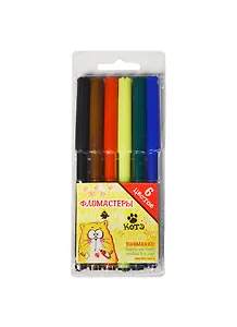 Набор фломастеров Котэ (6шт) (120986) (Сима-ленд)