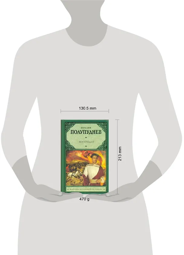 Книга Митридат: исторический роман (Виталий Полупуднев) — 2