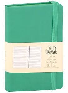 Записная книжка А6 96л лин. "Joy Book. Альпийский луг" иск.кожа, тонир.блок, скруг.углы, ляссе, резинка, карман на задн.форзаце