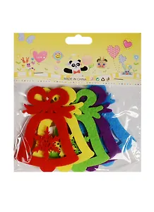 Набор декоративных эл. из фетра Колокольчики со снежинкой (5шт) (11-24067-L8)