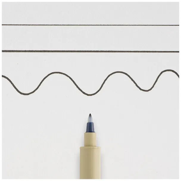Ручка капиллярная черная "Pigma Micron" 0.6мм, Sakura 3165425 — 4