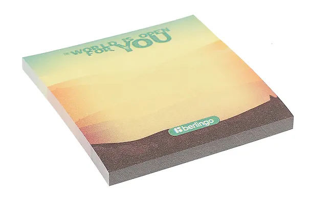 Блок бумаги 75*75 самоклеящийся 80л, "Ultra Sticky. Scenic" 3020987 — 2