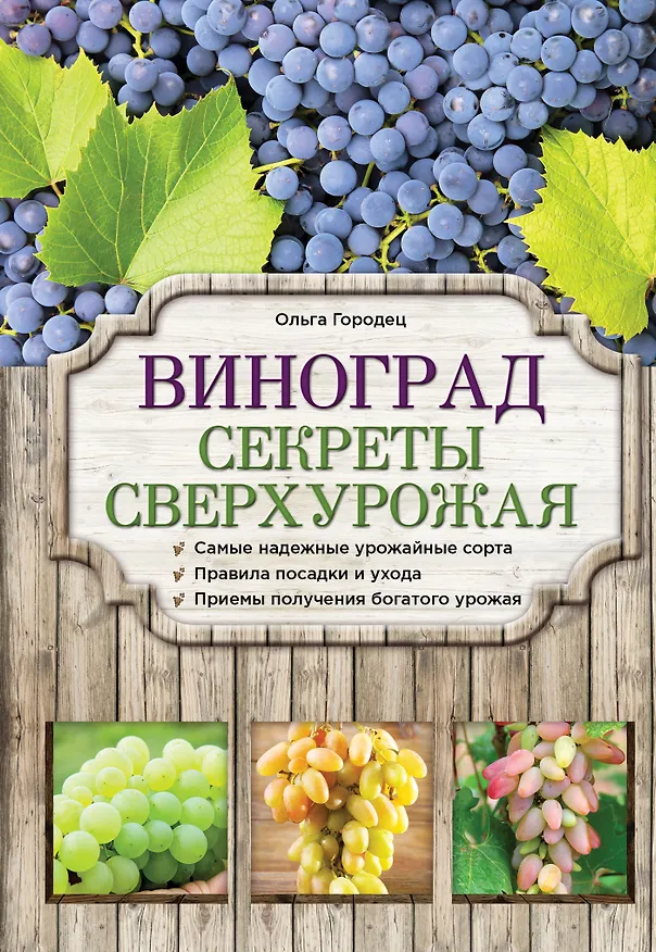 Книга Виноград. Секреты сверхурожая (Ольга Городец) — 1