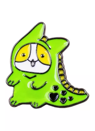 Значок Pin Joy Корги-динозаврик (металл) — 2814628 — 1