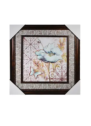 Декоративная картина из ПВХ (объемное литье) в рамке из МДФ (29361) (38х38) 2347986