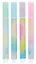 Текстовыделители 4 цвета, "Rainbow", в ассортименте, Yoi — 3070675 — 2