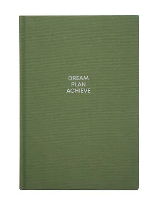 Книга для записей А5 120л тчк. "Dark green" ткан.обл., Yoi 3121049