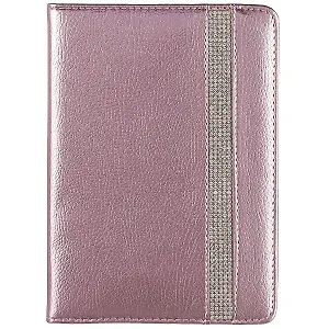   Недатированный ежедневник «Наппа», розовый, 160 листов, А6+