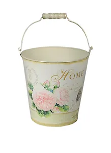 Ведро Уютный дом (только декор. использование) (5л) металл (МВ-02L-home)
