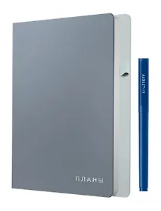 Ежедневник недат. А5 136л "Twist" румяный, интегр.переплет, иск.кожа, тисн.фольгой, скругл.углы, шар. ручки, тонир.блок, ляссе, инд.уп