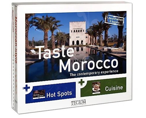 Книга Taste Morocco / Узнай Морокко (комплект из 3-х книг в футляре) () — 1