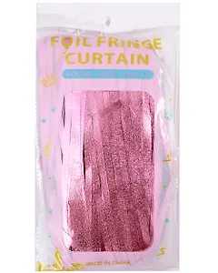 Дождик для фотозоны (розовый) (1х2м)