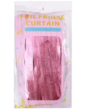 Дождик для фотозоны (розовый) (1х2м) 2990153