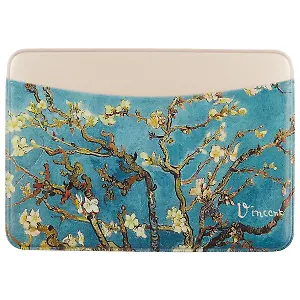 Чехол для карточек горизонтальный Ван Гог Ветка миндаля (ДКГ2018-08)