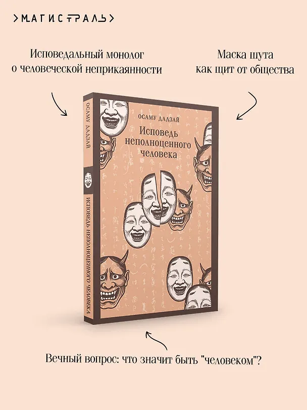 Книга Исповедь неполноценного человека (Осаму Дадзай) — 8