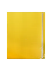 Папка 40ф А4 "Neon" желтая, пластик, Erich Krause
