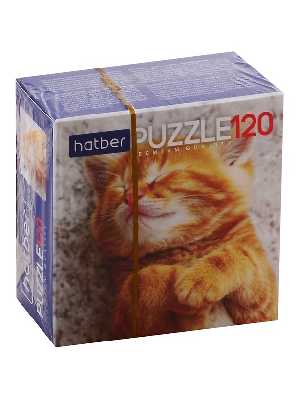 Пазл HATBER Premium 120 элементов 150х150мм Котиков много не бывает 2793296 — 1
