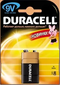 Элемент питания Duracell 6LR61 (9V) (1 эл.) 2200791 — 1