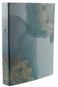 Папка 2кольца "Foggy" лам. картон, ассорти