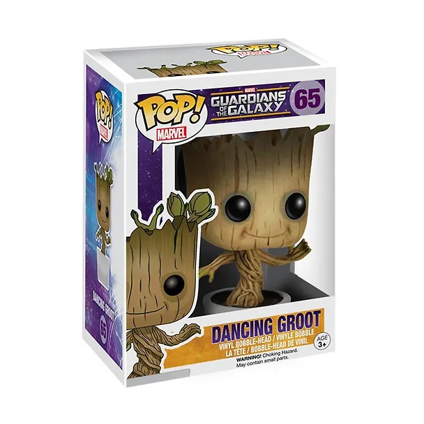 Фигурка Funko POP! Bobble Marvel Guardians Of The Galaxy Dancing Groot (65) 5104 (Fun28) 3044355 — 1