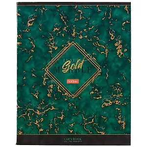 Тетрадь в клетку Hatber, "Мраморная коллекция", 96 листов, в ассортименте