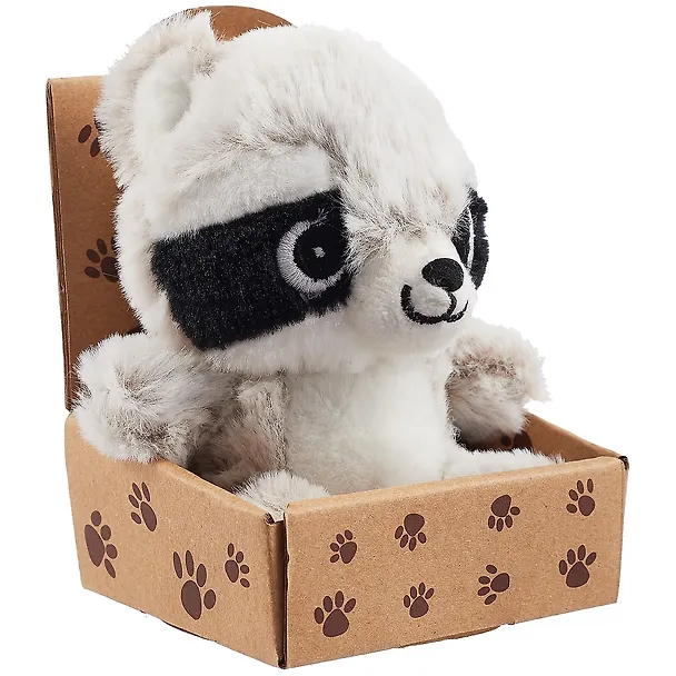 Мягкая игрушка Енот в крафт коробке (12-01568-HX-8262) 2844995 — 1