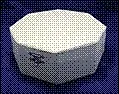 Шкатулка деревянная 8 граней (AH6220060) (14,5х14,5х5,5см)